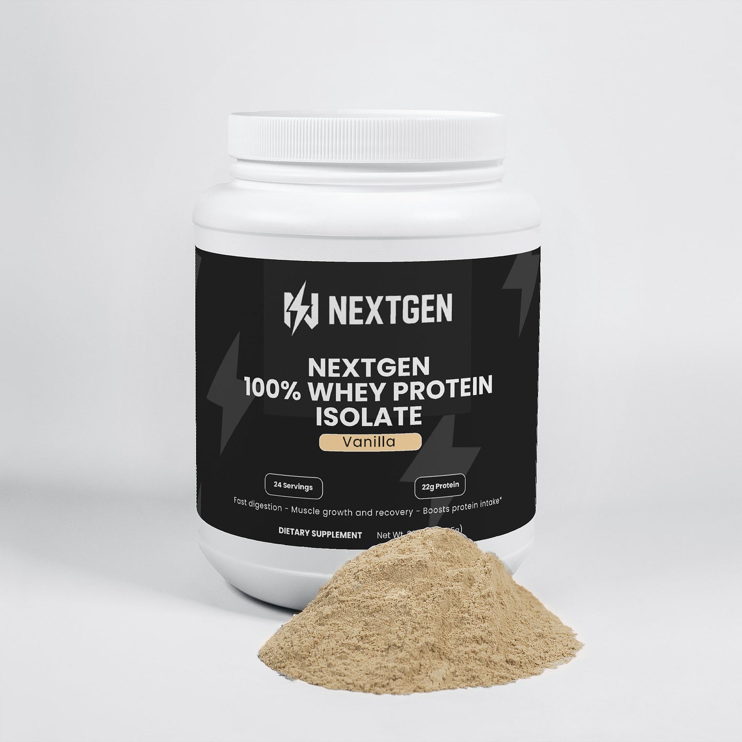 NEXTGEN 100% Whey Protein Isolate (Vanilla)