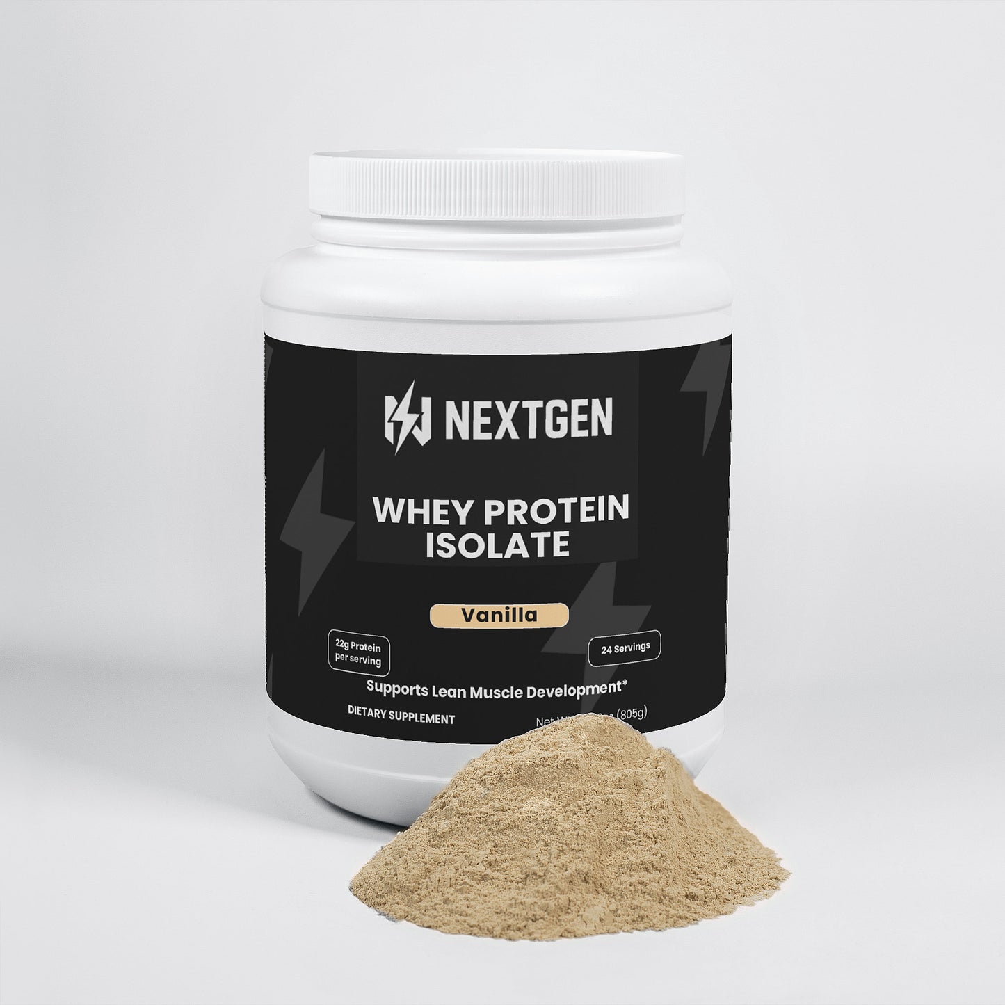 NEXTGEN 100% Whey Protein Isolate (Vanilla)